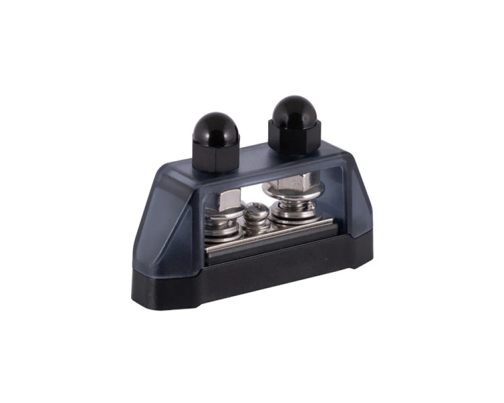 Distribution blok Black, 2xM8 + 1xM4