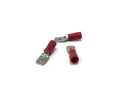 Kabelverbinder geïsoleerd Male rood 6.3 mm / 0.5 - .5 mm² / A: 6mm - B: 0.8mm (100 stuks)