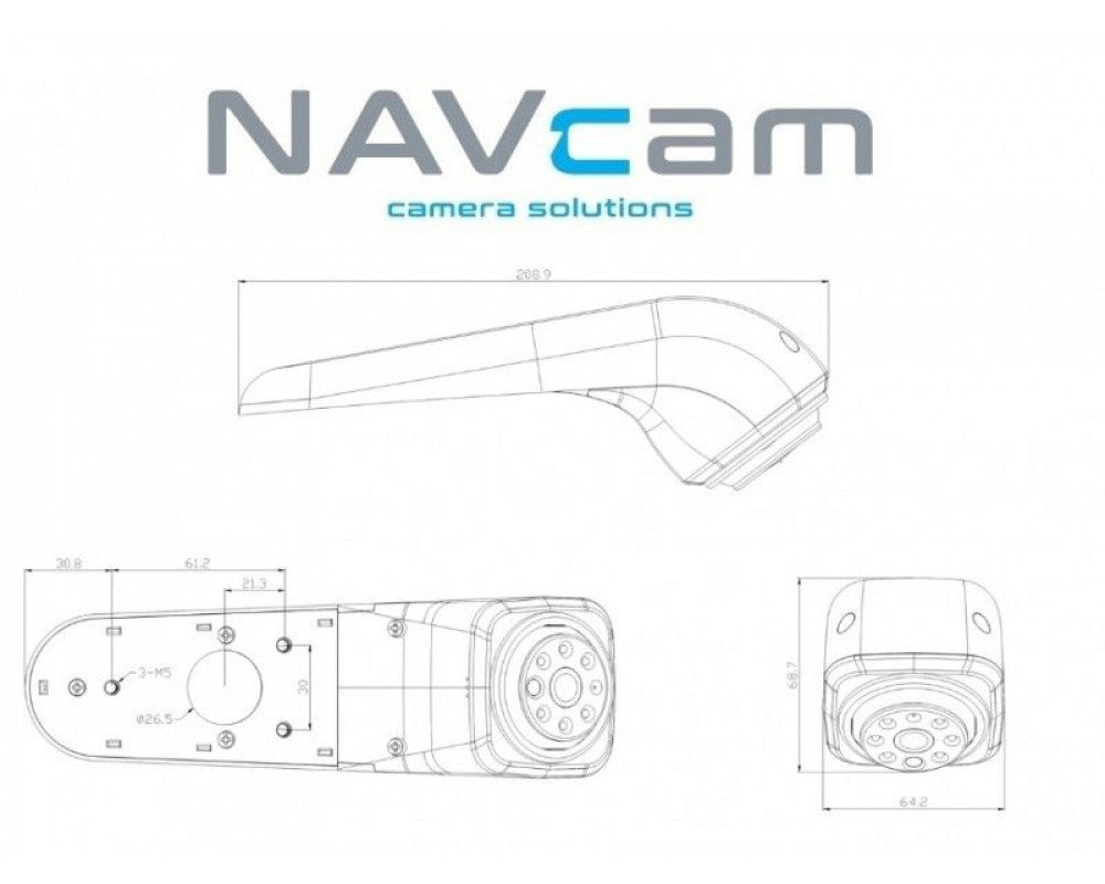 Camera Volkswagen Crafter / MAN TGE 2017> (NTSC)