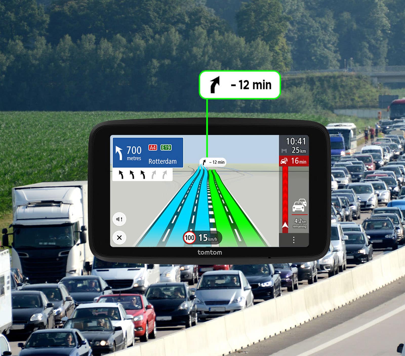 TomTom GO Professional verkeersinformatie