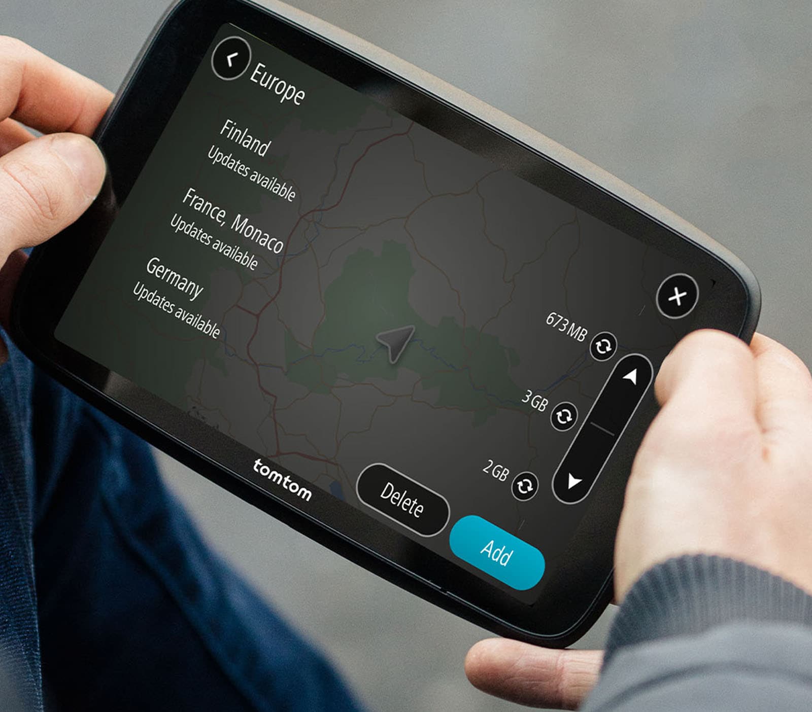TomTom GO Professional kaartupdates