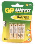 GP Ultra Alkaline LR03 (AAA) blister 4 (24A)