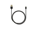 Grab 'n Go - Cable Micro USB to USB-A 1m - Black