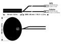 Combi antenne GPS 1890 LP/P/FAKRA/3.0