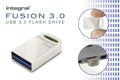 Integral 64GB usbA 3.0 Flash Drive Metal Fusion