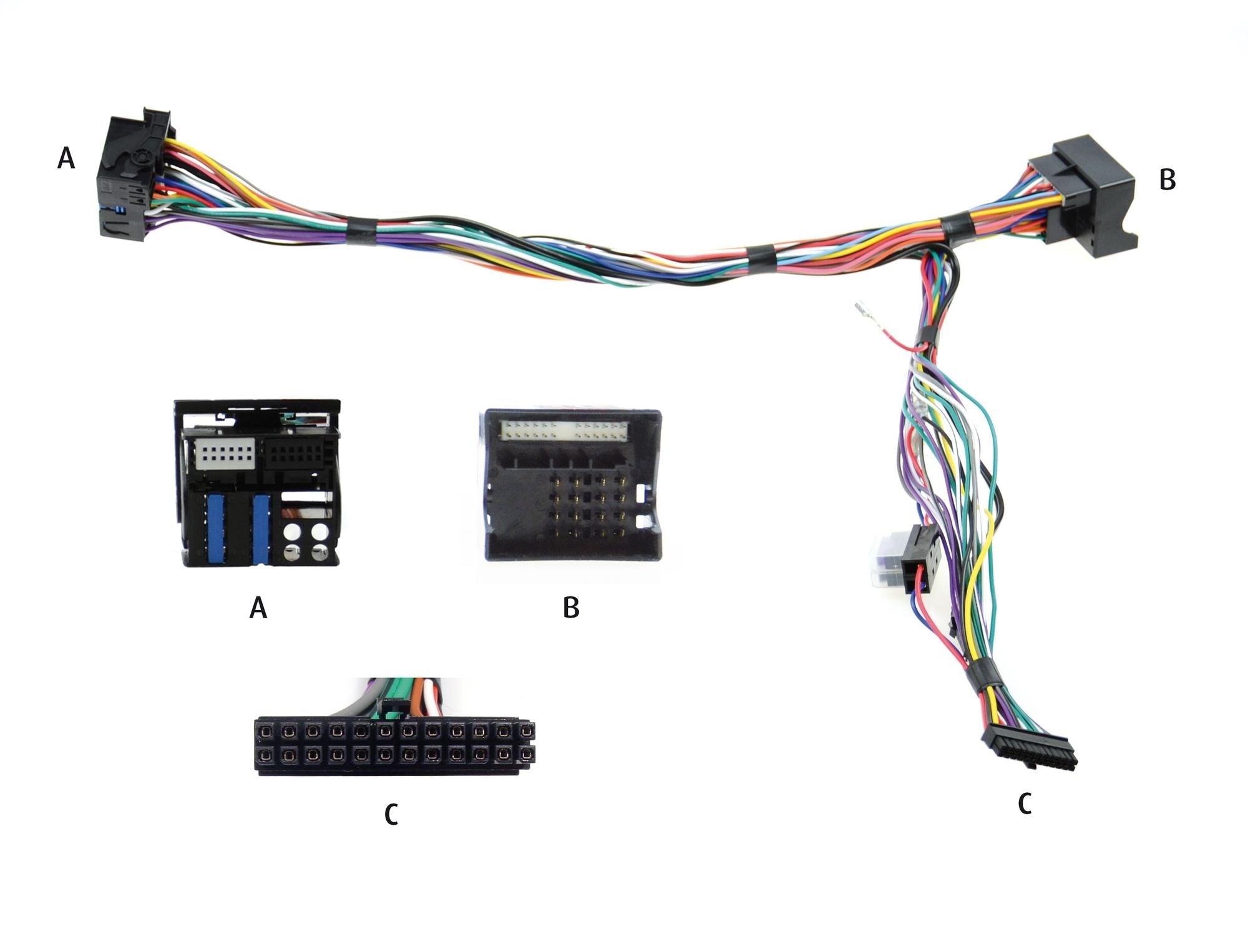Kram Audio2Car BMW 2009- 40 pin Volledig bezet