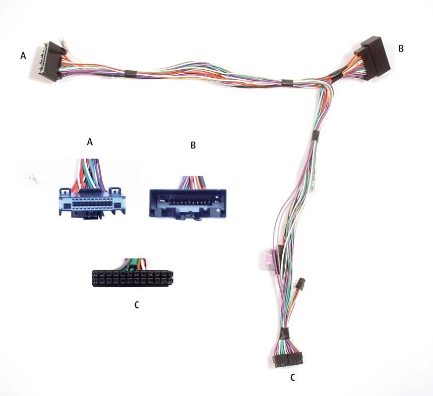 Kram Audio2Car Ford Focus 2011- 24pins Nieuwe connector