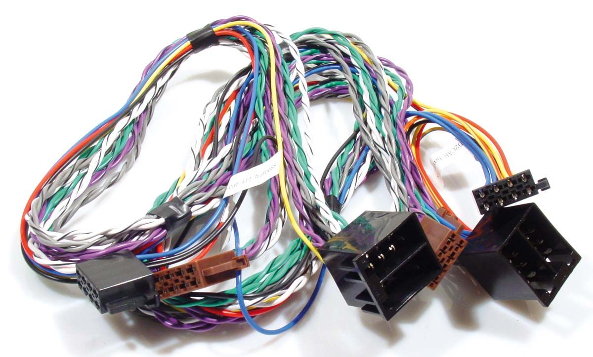 ISO2CAR verlengkabel voeding en speakers 1¼ meter