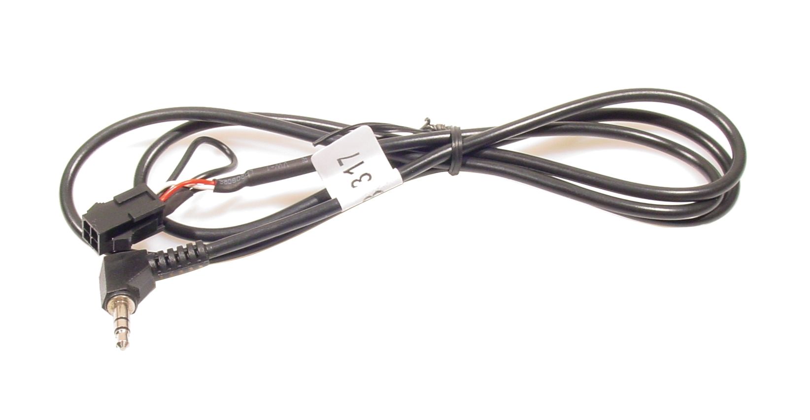 Aux adapter Microfit 4pin Female => Male Stereo Jack 90°
