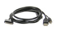 Aux adapter iPhone / iPad / iPod kabel 1 m USB en Jack M