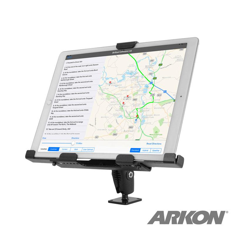 Arkon TAB4XLMETKL – montagevoorbeeld met tablet; tablet niet inbegrepen – artikel 92220185