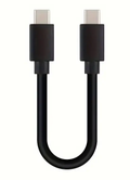 Datakabel usbC - usbC 0.20m zwart