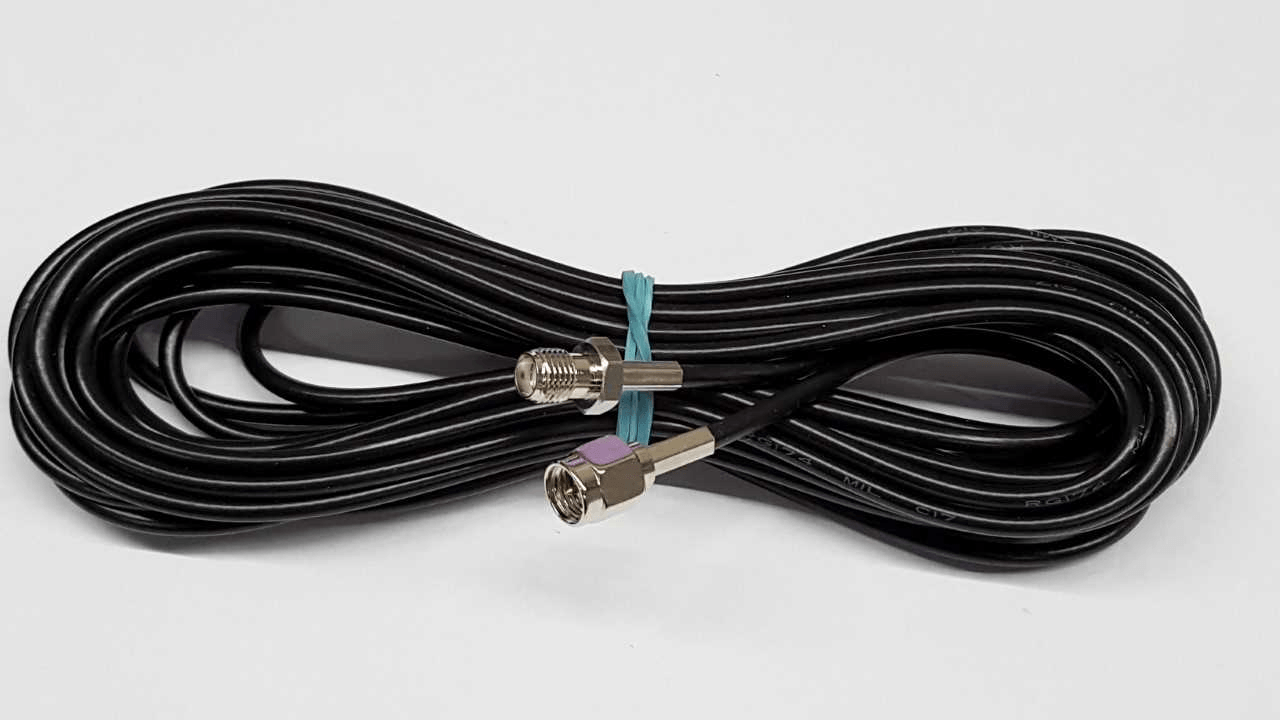 Verlengkabel 500 cm SMA M - SMA F RG174