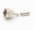 kabelconnector krimp F M - RG174 CARTV