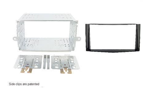 2-DIN frame Daihatsu Terios 07-13 zwart