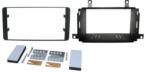 2-DIN frame Daihatsu Sirion Subaru Justy 08-13 zwart