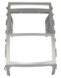 2-DIN frame Hyundai ix55 09-14 zilverkleurig