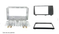 2-DIN frame Volvo S60 V70 XC70 04-09 met metaal zwart