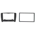 2-DIN frame Audi TT 07-10 soft touch zwart