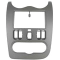 2-DIN frame Dacia Duster Logan Sandero 10-12 grijs