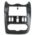 2-DIN frame Dacia Duster Logan Sandero 10-12 piano zwart