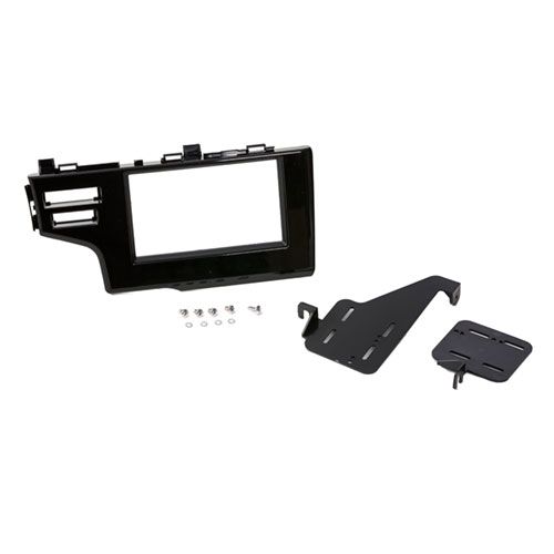 2-DIN frame Honda Jazz Fit 13-20 piano zwart