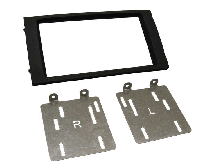 2-DIN frame Seat Ibiza 15-21 met OEM navigatie zwart