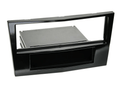 1-DIN frame Opel Astra 04-10 Corsa Vivaro +knik piano zwart