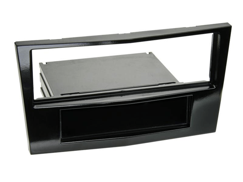 1-DIN frame Opel Astra 04-10 Corsa Vivaro +knik piano zwart