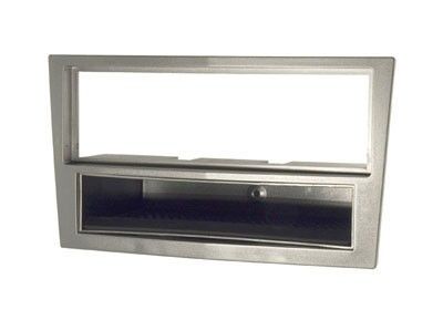 1-DIN frame Opel Astra 04-10 Corsa Vivaro Zafira zilvergr