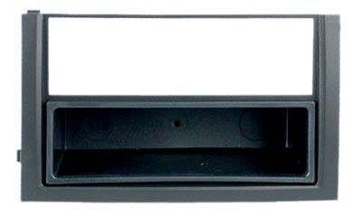 2-DIN frame Skoda Fabia 04-07 met bakje zwart