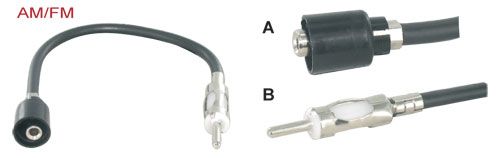 adapterkabel 15 cm Chrysler/Chevrolet/Daewoo/Dodge - DIN M