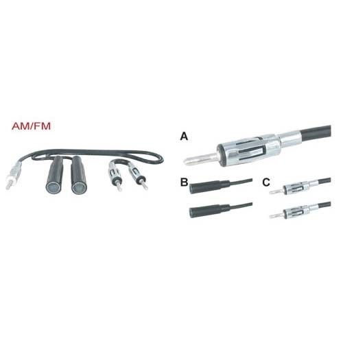 adapterkabel 20 cm Y splitter DIN M - DIN F + DIN M 2 x