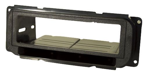 1-DIN frame Chrysler 300 Dodge + opbergbakje 06-11zwart