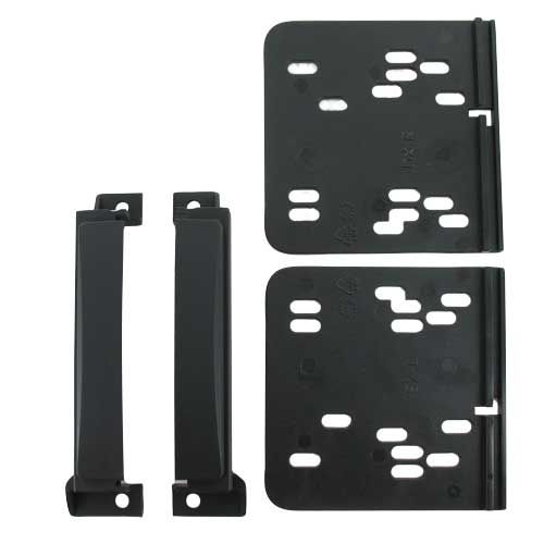2-DIN frame Jeep Grand Cherokee 12-13 Durango 11-20 zwart