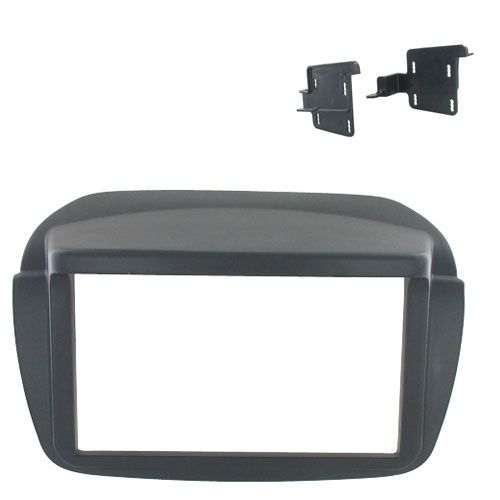 2-DIN frame Fiat Doblo 10-15 Opel Combo 12-15 zwart