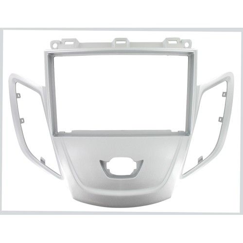 2-DIN frame Ford Fiesta 09-17 zonder display zilverkleurig