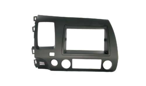 2-DIN frame Honda Civic Hybrid 06-14 gun grijs