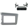 2-DIN frame Honda Civic 11-15 met bakje antraciet