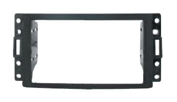2-DIN frame Buick Chevrolet Hummer Saab 05-09 zwart