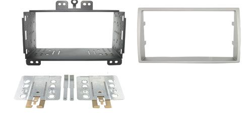 2-DIN frame Hyundai i20 09-12 zwart