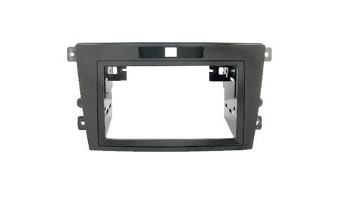 2-DIN frame Mazda CX-7 07-12 zwart