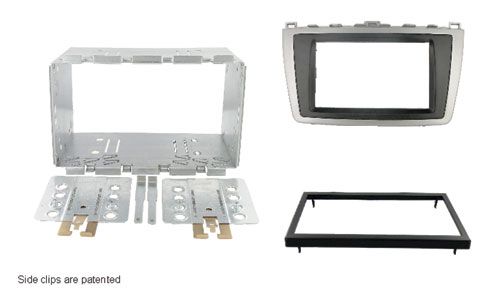 2-DIN frame Mazda 6-serie 08-10 zwart