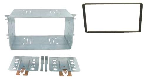 2-DIN frame Kia Magentis 01-06 zwart