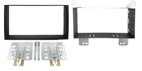 2-DIN frame Kia Ceed 09-12 soft touch zwart