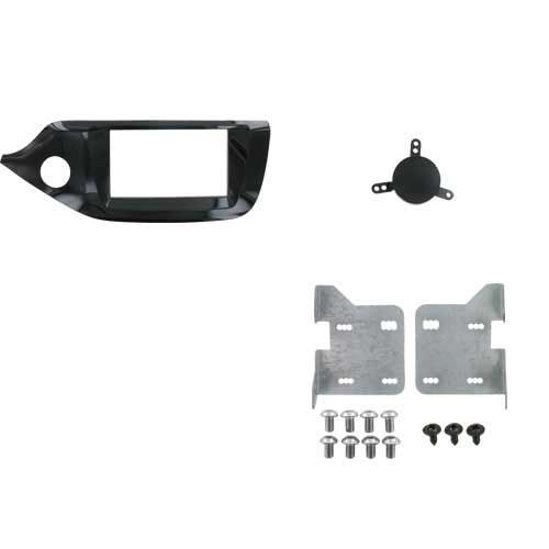 2-DIN frame Kia Ceed 13-18 piano zwart