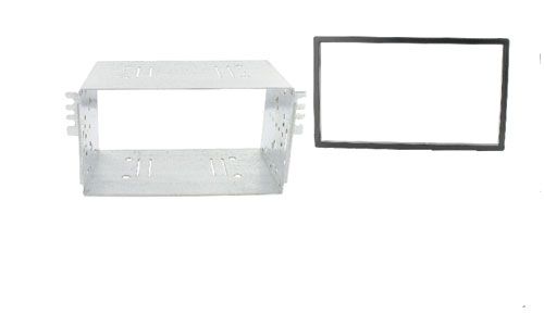 2-DIN frame Kia Picanto 07-11 zwart