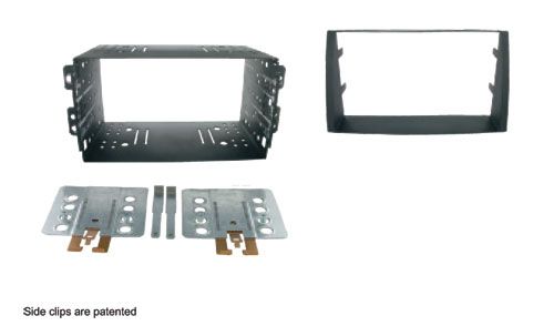 2-DIN frame Kia Soul 09-11 Spectra 08-09 zwart
