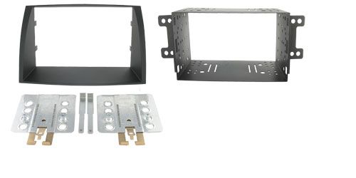 2-DIN frame Kia Sorento 09-13 zwart