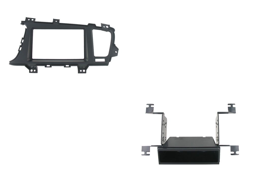 2-DIN frame Kia Optima 10-14 met bakje zwart